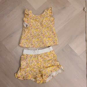 Janie and Jack Floral Print Outfit